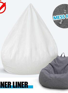 Waterproof Lazy BeanBag Sofas Inner Lining Suitable 100x120