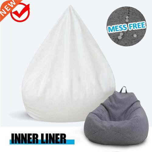 Waterproof Lazy BeanBag Sofas Inner Lining Suitable 100x120