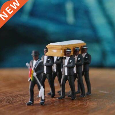 Cosplay Ghana Dancing Pallbearers Coffin Dance Figure
