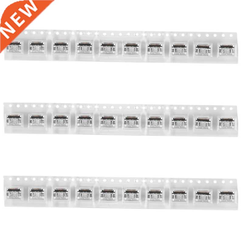 30 Pcs Type B Micro-USB Female 5 Pin Jack Port Socket Connec