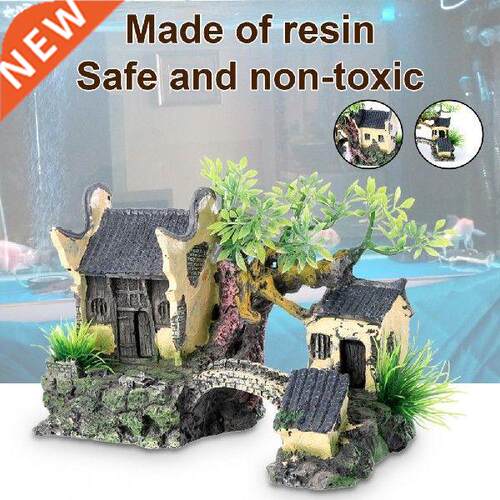Natural Habitat Eco-friendly Aquarium Simulation Resin