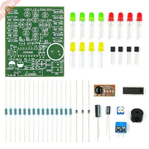 10PCS CD4060 Dream Lamp Making Kit Music Lantern Making Lant