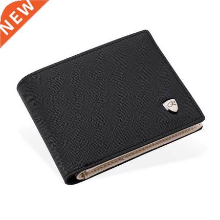 New Leather Men's Wallet With Coin Pocket Man Purse Credit C