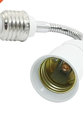 Light Lamp Bulb Flexible Extension Converter E26 Socket 18cm