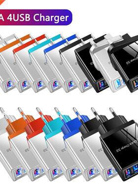Fast 4 USB Charger Quick Charge 3.0 Fast USB Wall Charger Po