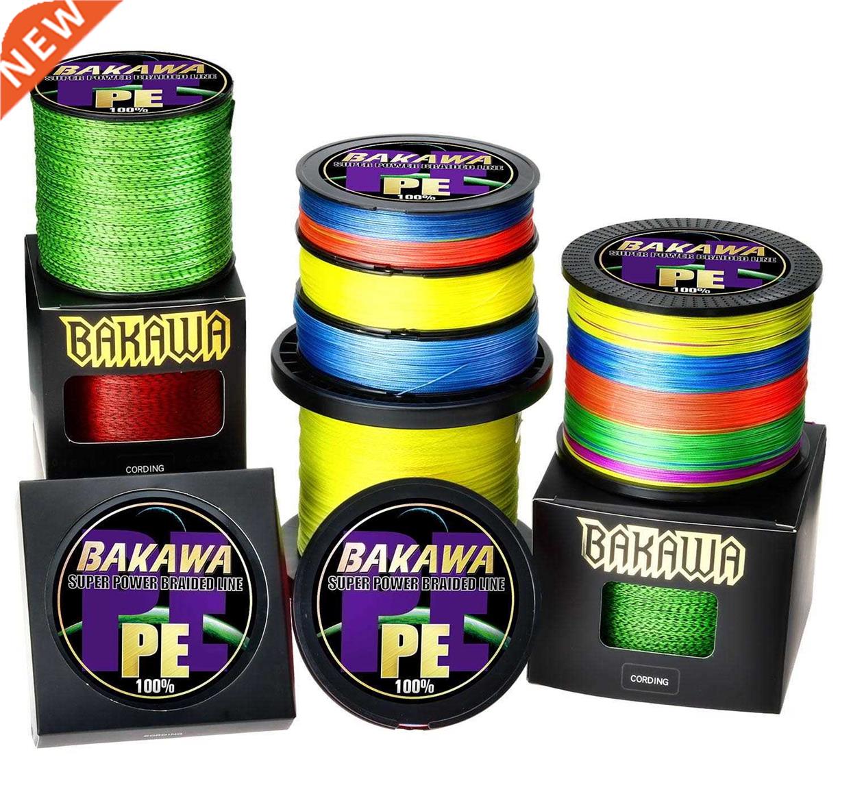 BAKAWA Brand X8 Speckle Fishing Line Multifilament PE Braide