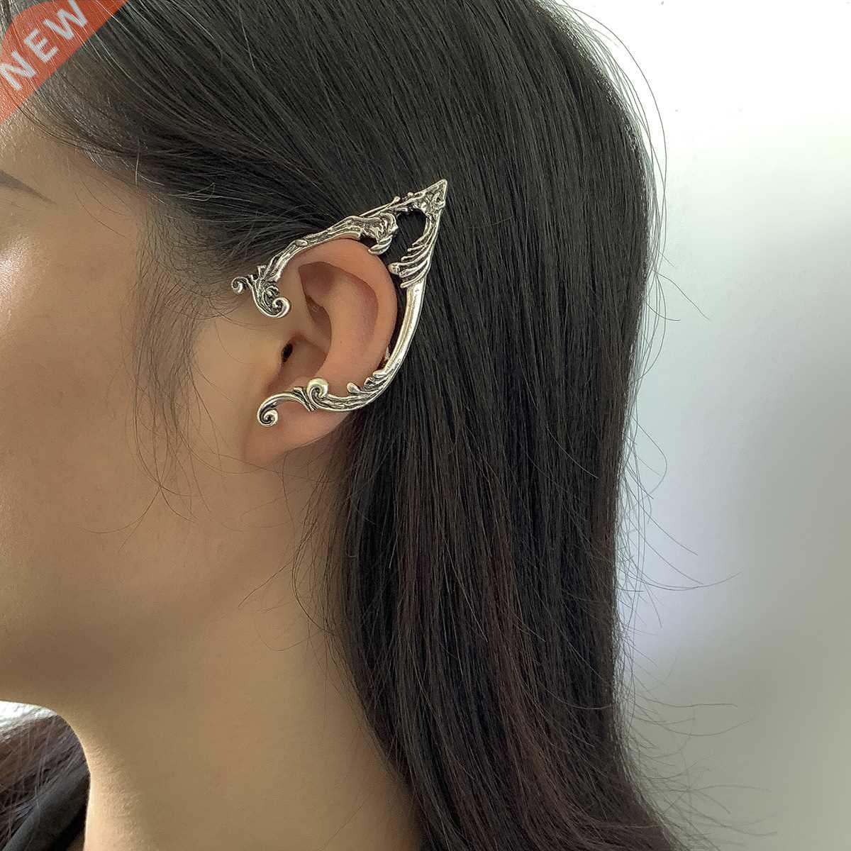 Punk Fairy Ear Cuff Earring Dark Elf Ear Clip No Piercing Ea