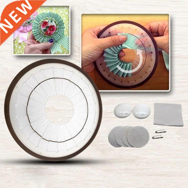 Large Rosette Maker Round Yo-Yo Maker Sewing Crafts Embellis