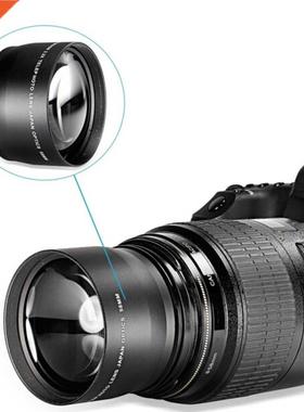 58mm2.0X Professonal Telephoto Lens+Cleanng Cloth for Cano