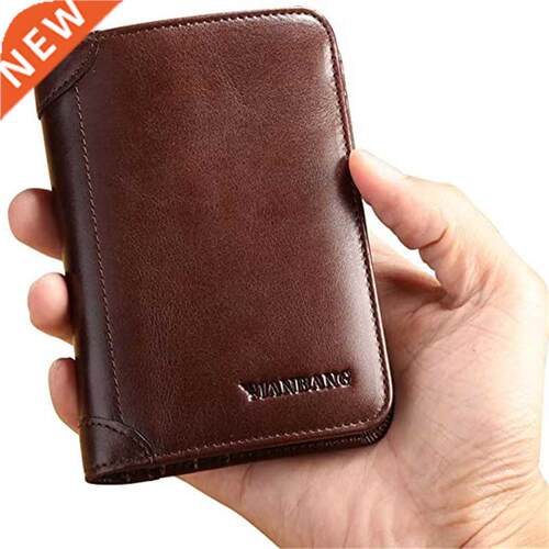 Manbang For Drop Shippping Classic Style Wallet Genuine Leat