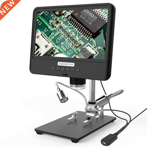 ndonstr D208S Digitl Microscope 8.5 Inch LCD Disply