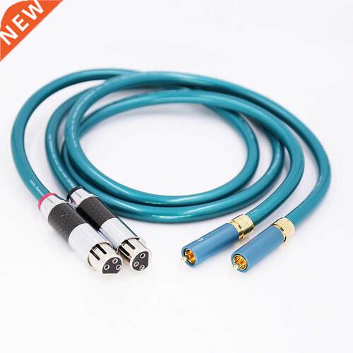 1 pair Ortofon Hifi XLR Female to RCA Male Cable High Purity