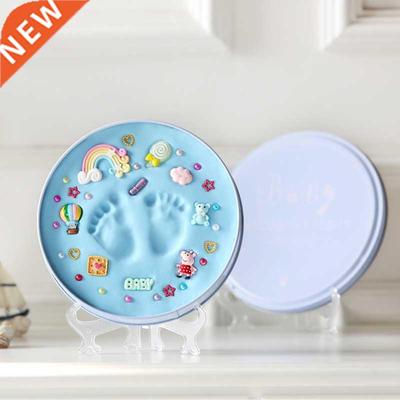 Baby Hand Print Footprint Imprint Kit Handprint Baby Mud And