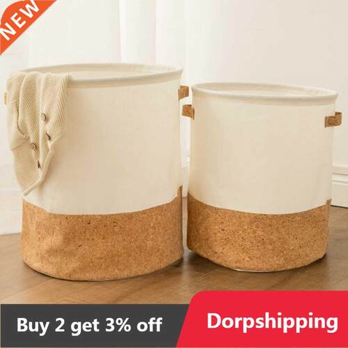 Foldable Laundry Basket Waterproof Durable Storage Baskets H