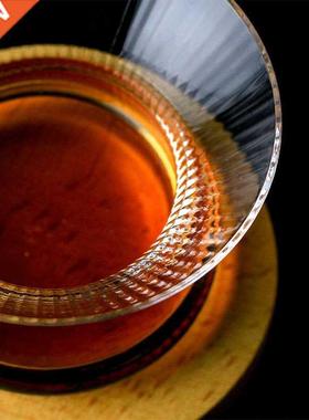 Japanese Edo Kiriko Whiskey Spin Glass Neat Bowl Collection