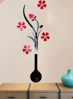 Vase Mural Wall Sticker  Indoor Living Room Bedroom