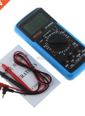 DT-9205A LCD Dgtal Blue Multmeter Electrc Handheld Teste