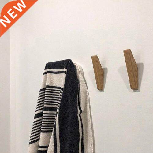 4Pcs Clothes Hanger Wooden Storage Holder Triangle Bedroom