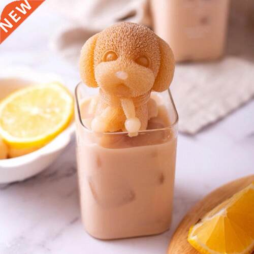 Bear Dog Shape Silicone Ice Cube Tray Maker Cake Chocolate M