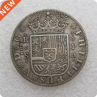 1731 Spain 8 Reales COIN COPY commemorative coins-replica c