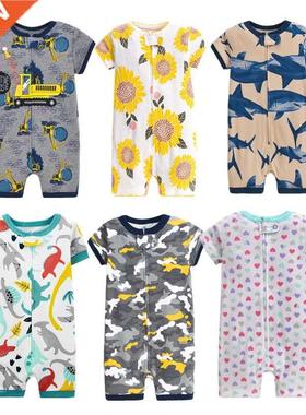 Summer 2022 Baby Boys Grls Clothes Newborn Baby Romper One