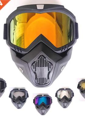 Unisex Ski Snowboard Mask Snowmobile Skiing Goggles Windproo