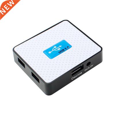 4 Port Bus-Powered USB 3.0 Hub for PC & Mac White