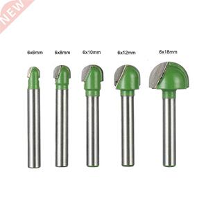 6-18mm Ball Nose End Mill Router Bit Round Nose Cove Core Wo