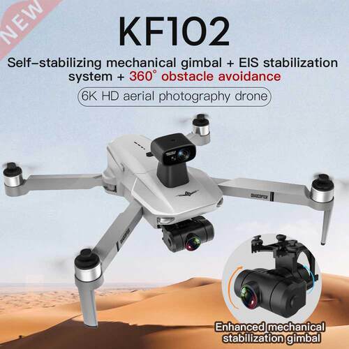2021 New KF102/Max Drone 8k HD Camera 2-Axis Gimbal Professi