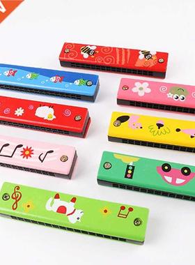 Children Musicl Wooden Hrmonic Bby Erly Eductionl Ins