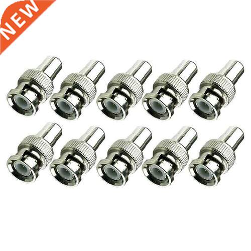 BNC Male Jack to RCA Female Plug Straight Convert Connector