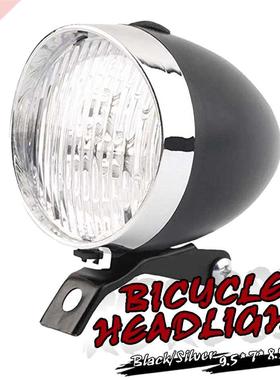 Fashion 1Pcs Retro Vintage Bicycle 3LED Front Light Headligh