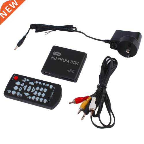 Mini 1080p HD Media Player Box MPEG/MKV/H.264 HDMI AV USB +