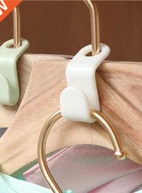 10PCS Mini Clothes Hanger Connector Hooks Closet Organizer