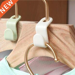 10PCS Mini Clothes Hanger Connector Hooks Closet Organizer