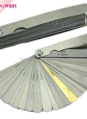 New Feeler Gauge Tune Up Thickness Set 32 Blade IMP/METRIC W