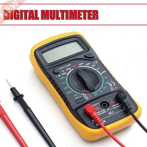 Electrical Digital Multimeter Portable Backlight AC DC Ammet