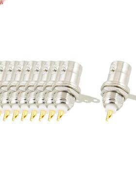 10 pièces x BNC femelle écrou cloison soudure