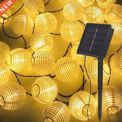 Waterproof Lantern Solar String Fairy Lights 6.5M 30 LED Out