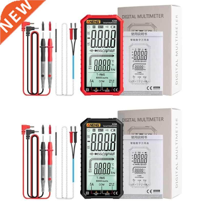 Large Screen Auto-Range Digital Multimeter True-RMS Voltage