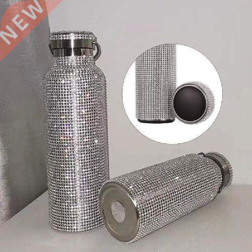Sparkling Thermos Bottle Costoso Rhinestone Double Wall