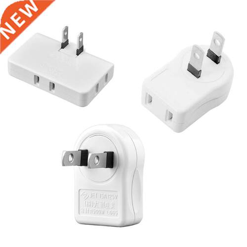 Outlet Saver 2 Prong Extension Adapter, Plug Extender, Wall