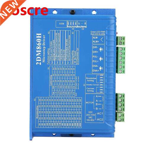 CNC 2DM860H Dgtal Stepper Motor Drver Two Phase Stepper