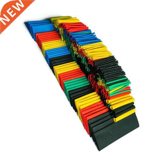 127 PCS Colorful Assorted 4 7 Sizes Tubing Wrap Sleeve Combo