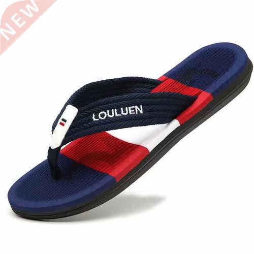 High Quality Brand Hot Sale Flip Flops Men Summer Beach Slip