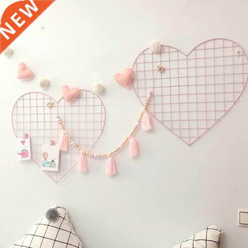 Wall Decorative Iron Wall Photo Grid Panel Rack Clip Painted