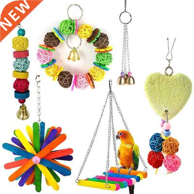 Parrot Toy Bird Toy Funny Assorted Bite Resistant Bird Cage