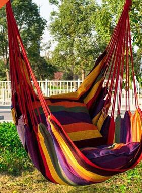 Hanging Hammock Chair Hanging Rope Swing Bed 200KG Load Bear