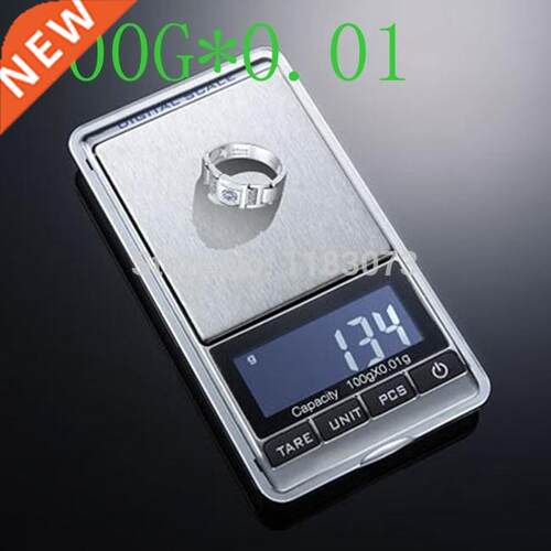 100g 0.01 Electronic Jewelry Scale Mini Pocket Kitchen Scale