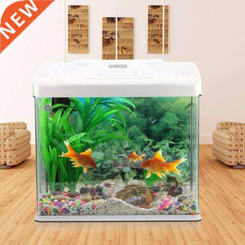 Fish tank living room small desktop glass goldfish tank